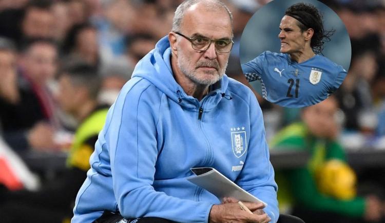 Imagen de Marcelo Bielsa no le cerró las puertas a Cavani: "Es convocable"