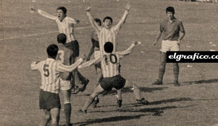 Imagen de 1968. Racing – San Lorenzo: Merecían cinco goles cada uno