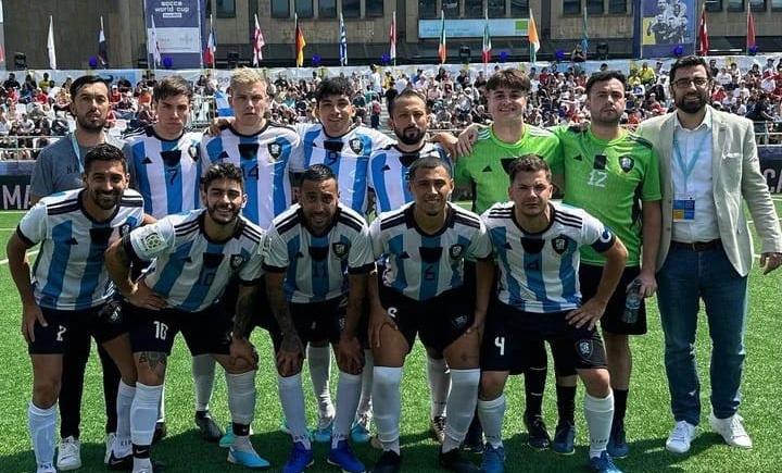Imagen de Argentina debutó con una victoria en la Copa Socca América