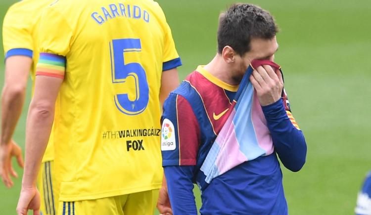 Imagen de EL GOL DE MESSI NO LE ALCANZÓ AL BARÇA