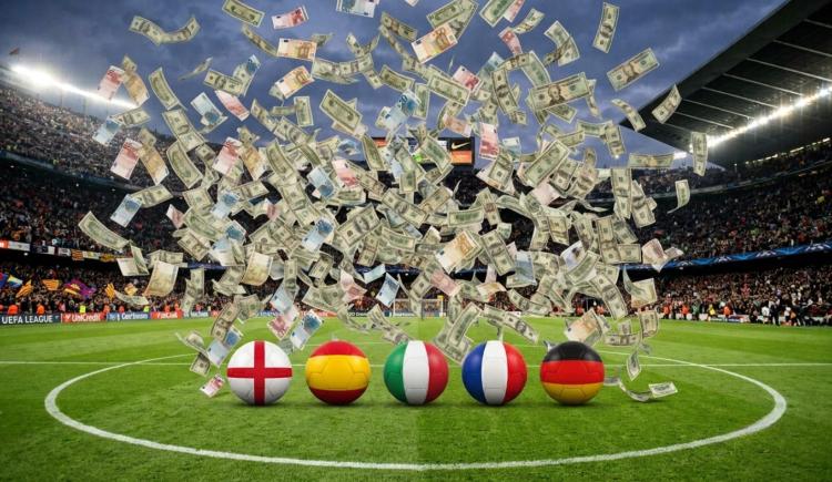 Imagen de El mapa de las cinco grandes ligas: la Premier arrasa en el gasto, Real Madrid y Barcelona se mueven y el Milan rompe récords
