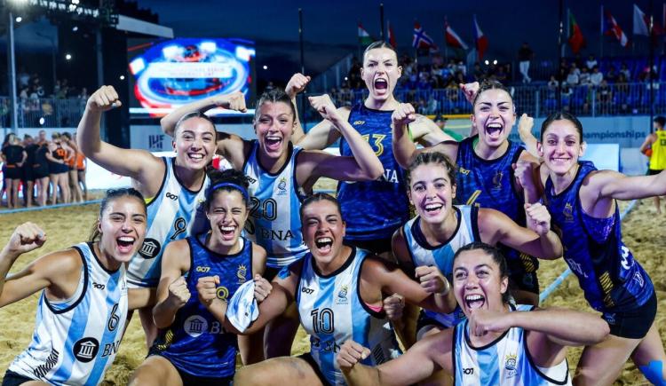Imagen de Las Kamikazes, subcampeonas del mundo