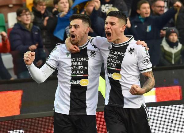 Imagen de Goleada de Udinese con acento argentino