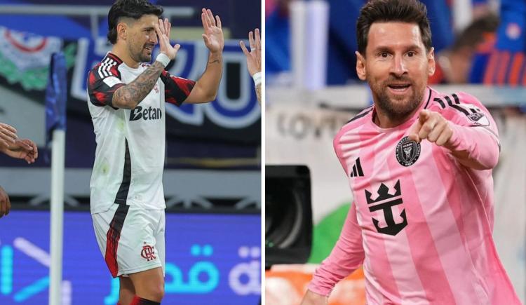 Imagen de Con Messi y el bloque del Flamengo: el 11 ideal de América que coronó a De Arrascaeta como el nuevo Rey