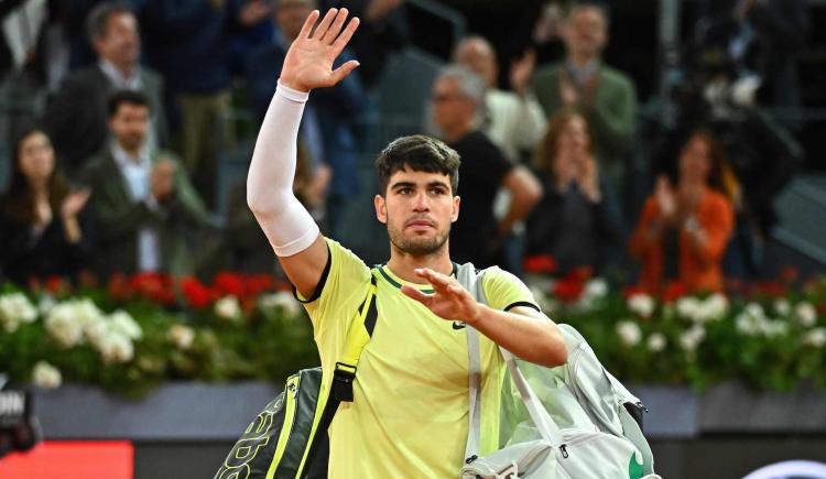 Imagen de Carlos Alcaraz se bajó de Roma y podría peligrar su participación en Roland Garros